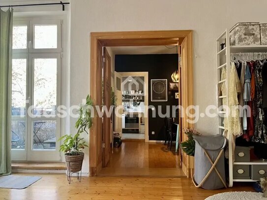 [TAUSCHWOHNUNG] 80m2 in Friedrichshain mit großem Balkon am Schleidenplatz ?