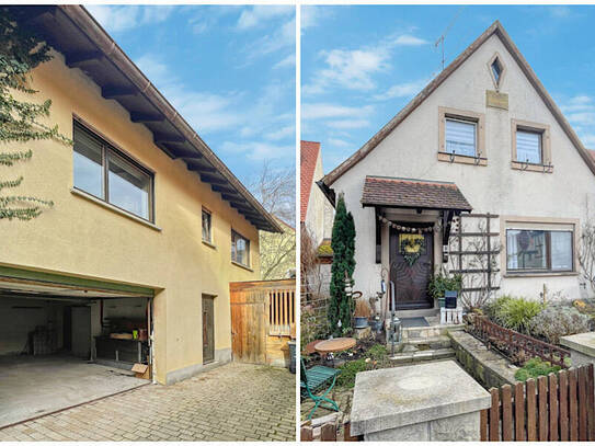 Zwei Häuser, ein Angebot - Renovierungsbedürftiges Doppelobjekt mit Potenzial!