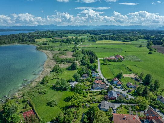 Tutzing OT - Historisches Haus mit See- und Bergblick! Liebevoll modernisiert / Doppelgarage