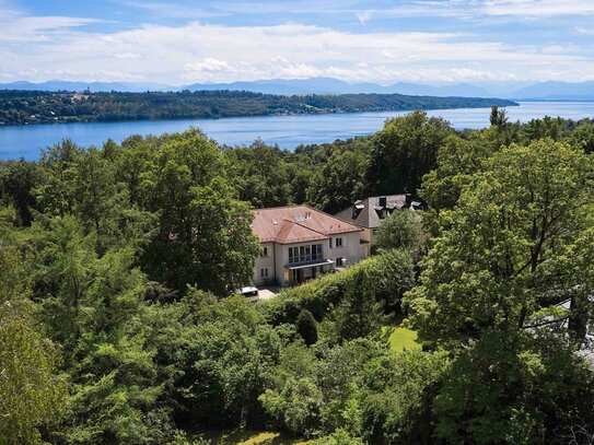 Grundstück in Bestlage Starnbergs mit Seeblick und Privatsphäre