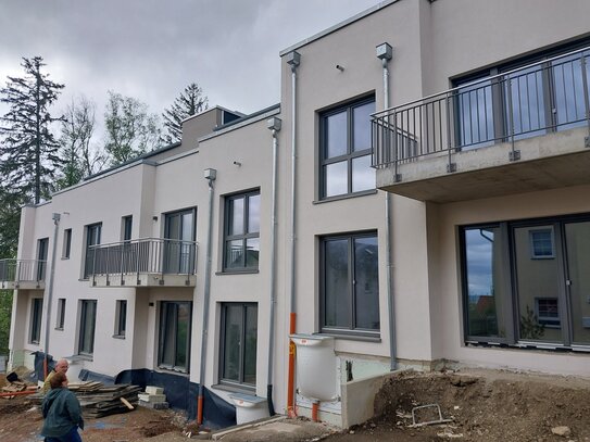 moderne barrierefreie Neubauwohnung mit Blick über Wernigerode