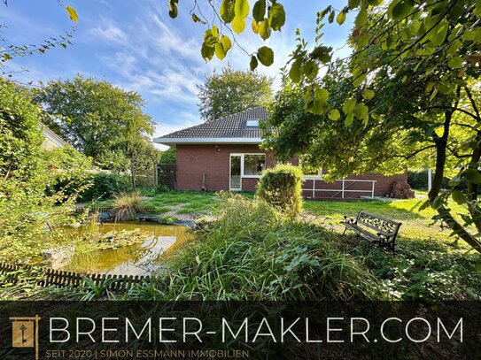 Beckedorf - Schwanewede | Großzügiger Winkelbungalow in ruhiger Wohnlage | Mehrgenerationenhaus