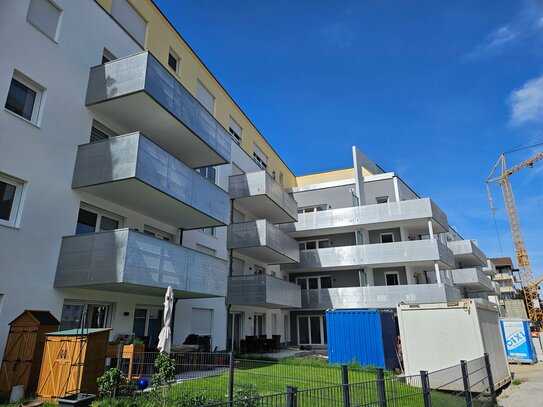 Neubau 2-Zimmer-ETW im 1. OG mit großem Balkon