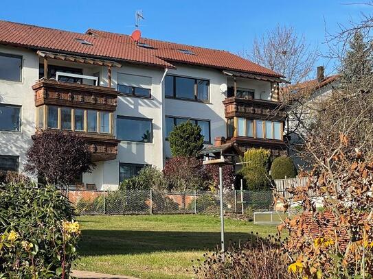 3 Zimmerwohnung in Schömberg mit Panoramabalkon!