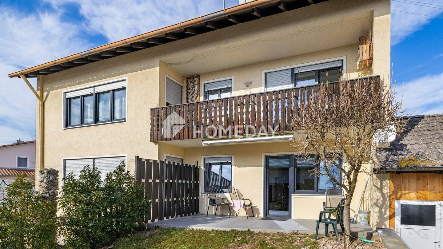 Immobilie in Manching - Gemütliche 2-Zimmer-Wohnung mit Südterrasse, Gartenanteil und EBK in ruhiger Lage von Westenhausen - Bild 0