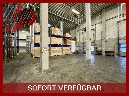 SOFORT VERFÜGBAR - VIELSEITIG NUTZBAR - Lager (3.500 m²) & Büro-/Sozial (200 m²)