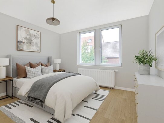 Teilsanierte 3-Zimmer-Wohnung mit Balkon und Garten - Ihr neues Zuhause mit Komfort und Stil