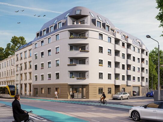 PARKBLICK - Ihr neues Zuhause im Leipziger Westen / Dachgeschosswohnung mit großer Dachterrasse