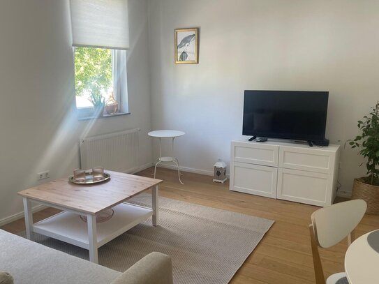 3-Zimmerwohnung mit Wlan, TV, Einzelbetten, Dusche/Wc, Küche, Waschmaschine