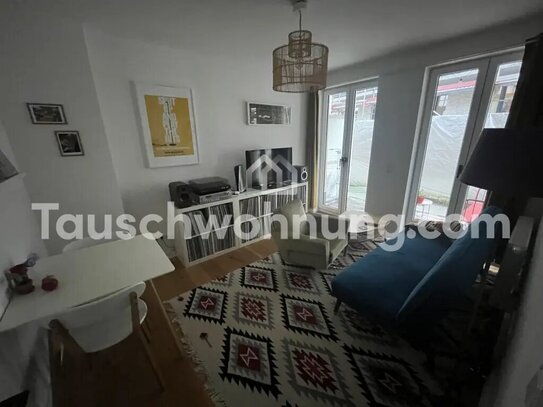 [TAUSCHWOHNUNG] Smarte 3Z mit Terrasse im Hinterhof gegen größer