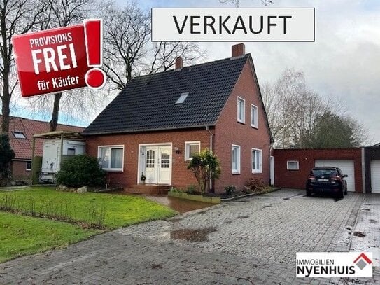 Einfamilienhaus mit Garage u. Carport f. Wohnmobil ** provisionsfrei für den Käufer **