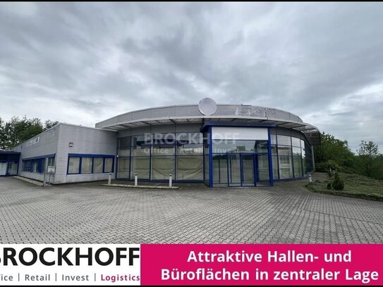 Exklusiv über Brockhoff | 656 m² Ausstellungsfläche | 1.250 m² Hallenfläche zzgl. Büro