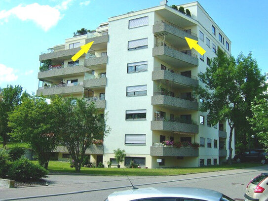 3-Raum Wohnung mit See- und Fernblick