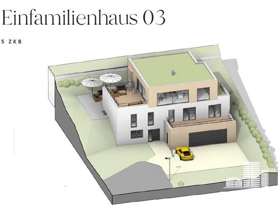 Attraktives Baugrundstück in Mering mit vollständiger Architektenplanung für ein Einfamilienhaus!