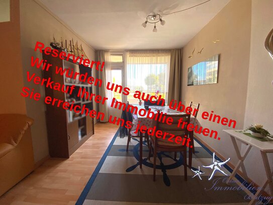 Reserviert! Charmante ETW im Erdgeschoss mit separatem Schlafzimmer und Balkon in Wendtorf