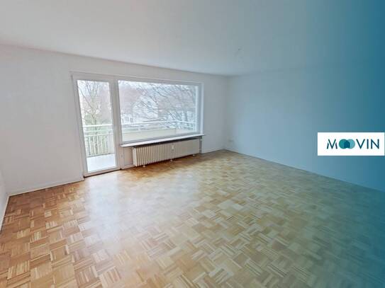 Hübsche 2-Zimmer-Wohnung mit Balkon und modernisiertem Tageslichtbad