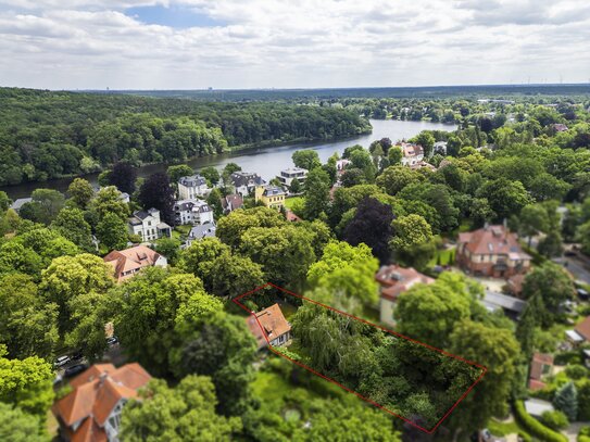 Rarität nahe des Griebnitzsees - Grundstück in der Villenkolonie Neubabelsberg