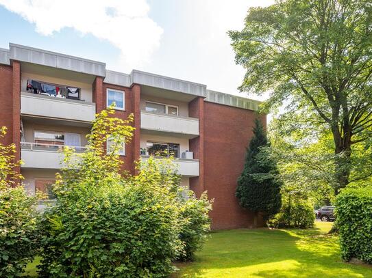 Zentrale 2 Zimmer Wohnung mit Balkon in Wildeshausen