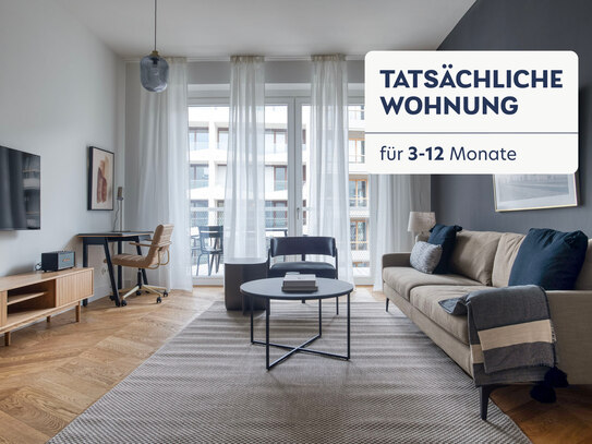 Elegante 2 Zimmer Wohnung in bester Lage Berlins. Hochwertig und luxuriös ausgestattet.