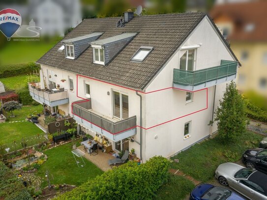 Schöne Aussicht und Ruhe in Saarburg - Ihre helle Eigentumswohnung mit Balkon in der Soulacstraße