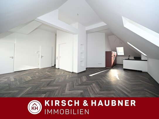 Loftartige 3-Zimmer-Wohnung mit Dachterrasse, Neumarkt - Hallstraße