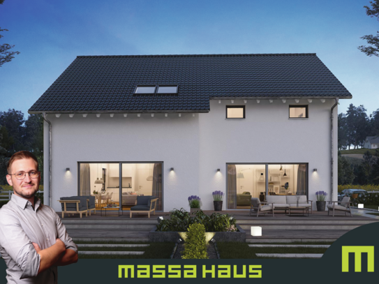 Gemeinsam stark sein: Mit 2 Wohneinheiten von massa-haus zum geteilten Eigenheimtraum.