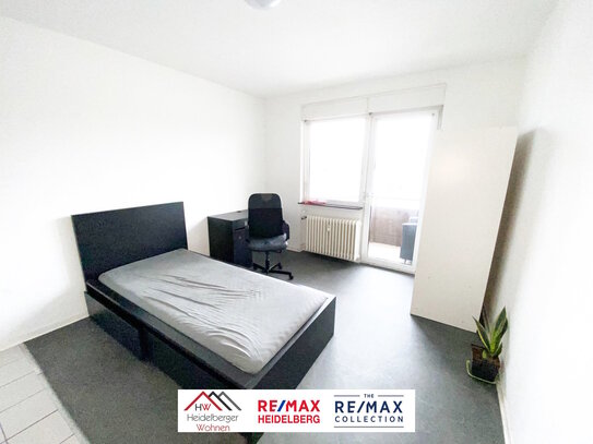 Schöne 1Zimmer Wohnung, 20qm, im DG eines MFH, mit Küche, und Balkon in bester Lage von Mannheim