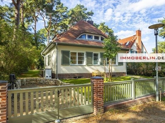 IMMOBERLIN.DE - Hochwertig sanierte Villa mit exquisitem Ambiente in herrlicher Lage