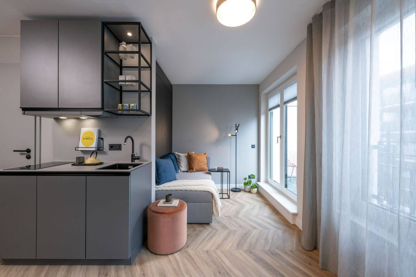 Vollmöblierte 1-Zimmer-Wohnung in Bestlage! Anmeldung möglich! - Photo 1