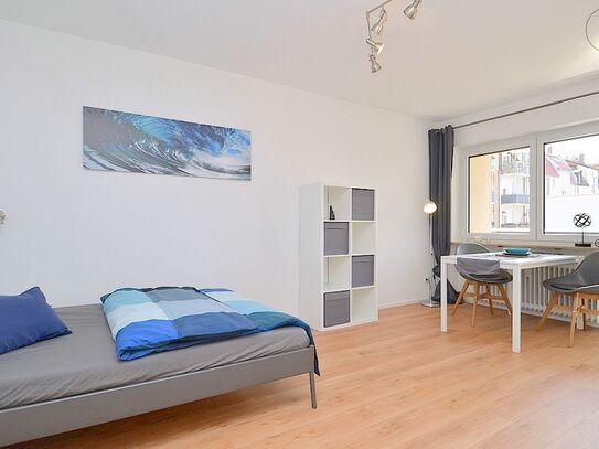 Modern möbliertes Apartment mit WLAN und Balkon in Nürnberg St.-Johannis