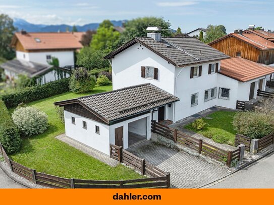 Einfamilienhaus auf sonnigem Eckgrundstück zwischen Bad Tölz und Tegernsee