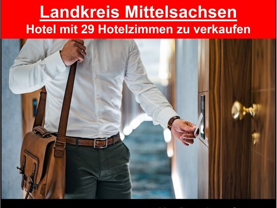 neuer Preis !!! - sehr gutes Hotel mit 29 Hotelzimmern im Landkreis Mittelsachsen zu verkaufen