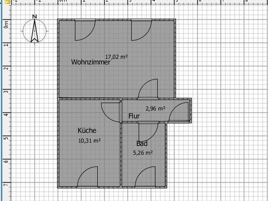 zentral gelegene 1 Zimmerwohnung -provisionsfrei-