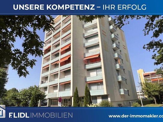 Gepflegtes 1 Zimmer Appartement mit Sonnenbalkon in Bad Füssing