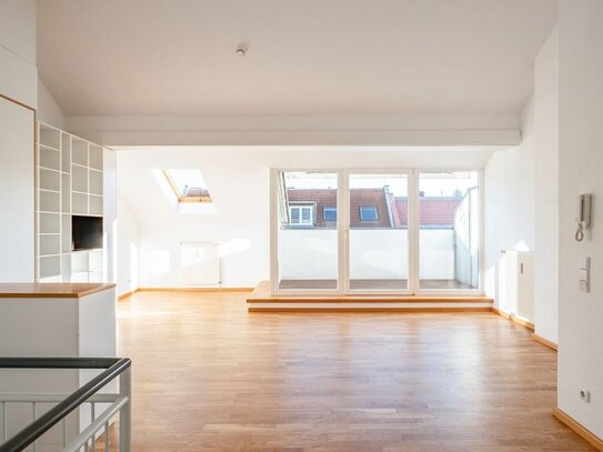 Lichtdurchflutete 4-Zimmer-Maisonette-Wohnung im begehrten Dichterviertel