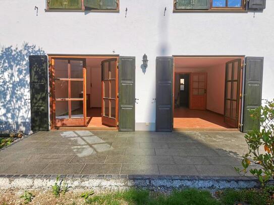 Schwabhausen/Nh.Geltendorf-Gemütliche 3-Zi-Landhauswohnung mit Terrasse