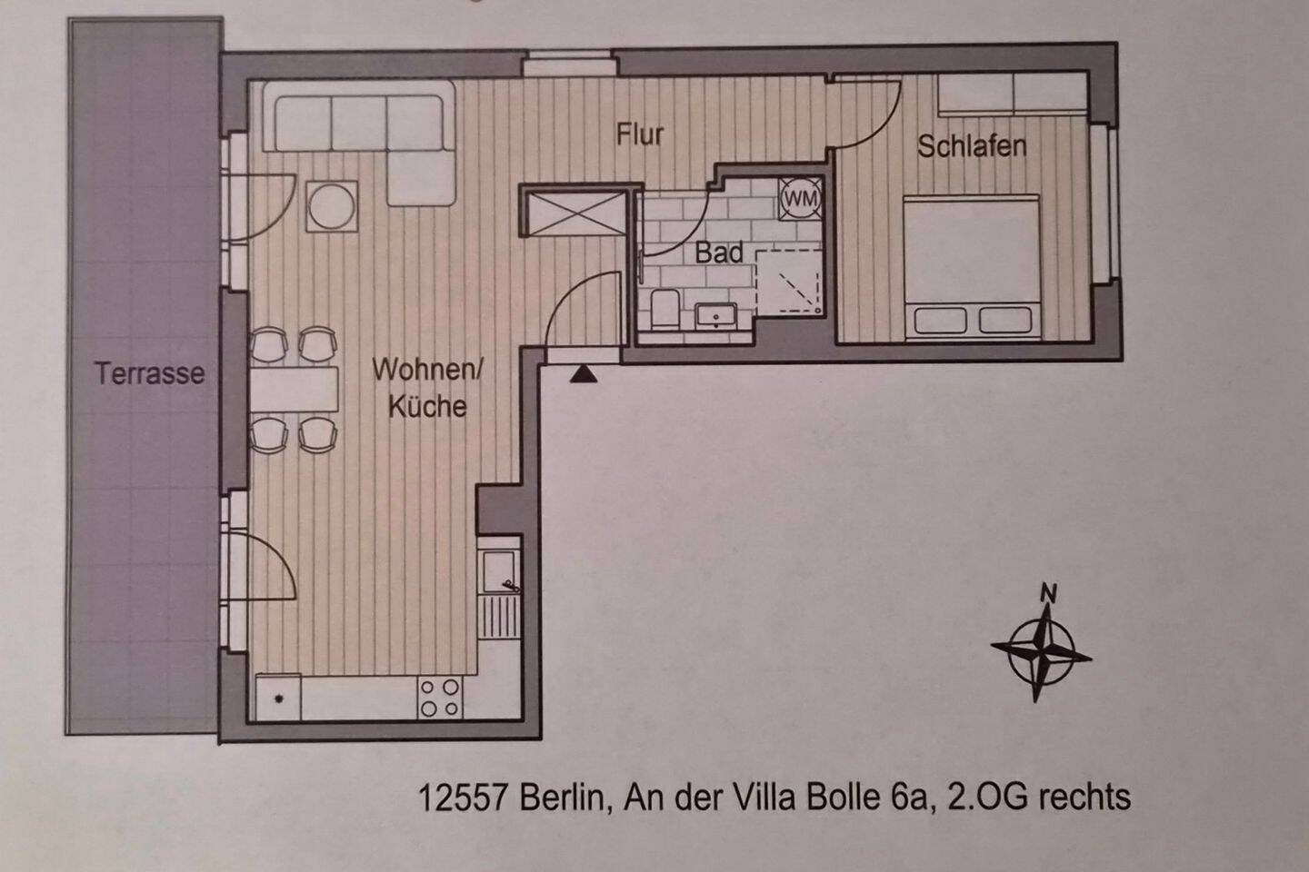 2 Zimmer Dachgeschoss mit großer Terrasse - Berlin Köpenick - Photo 1