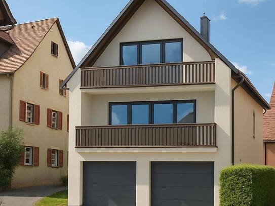 Auf dem Land leben - nahe der Stadt! 2 Familienhaus mit Scheune und schönem sonnigen Gartengrundstück!