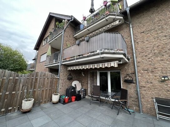 Im Herzen von Köln-Widdersdorf, schicke gut geschnittene 3-Zimmer Terrassen Wohnung u. Garten zu vergeben