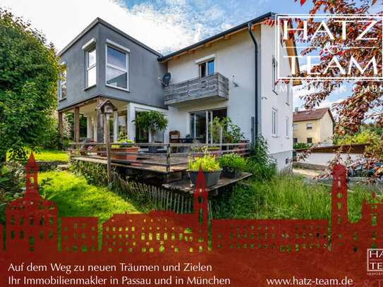 Teilrenoviertes Einfamilienhaus mit viel Potenzial und tollem Ausblick in Passau-Grubweg!