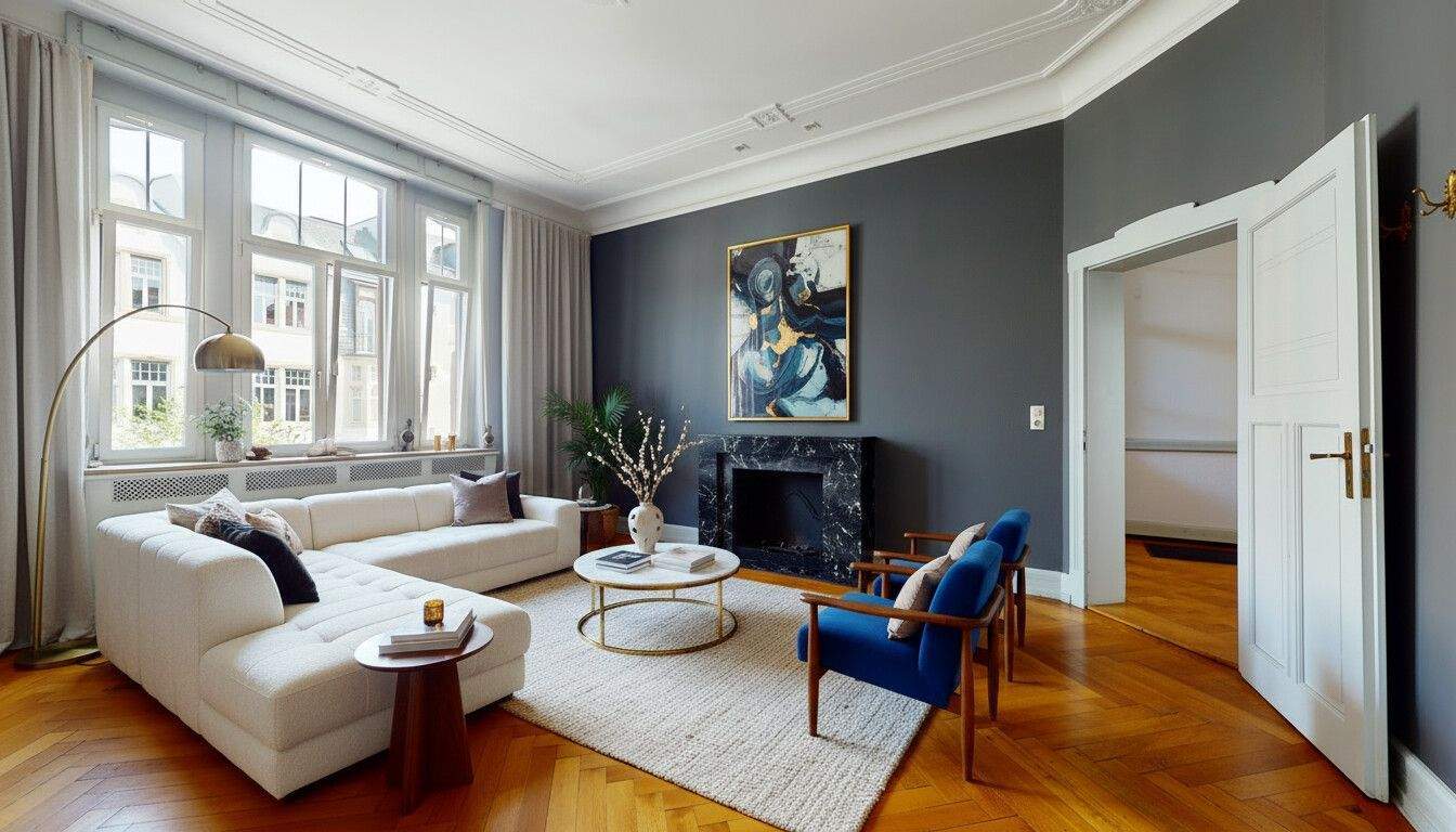 Stilaltbau mit Gewerbeeinheit in gefragter Westend-Lage