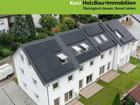 Fast bezugsfertig! PlusEnergieHaus zum Wohlfühlen - ideal für Familien, 6 Zimmer, 2 Bäder, Vollkeller, Terrasse, 2 Stel…