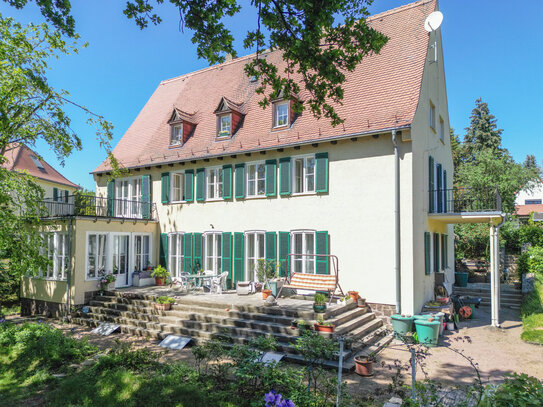 +++ Herrschaftliche 30er-Jahre Fabrikantenvilla in ruhiger Höhenlage von Meißen +++