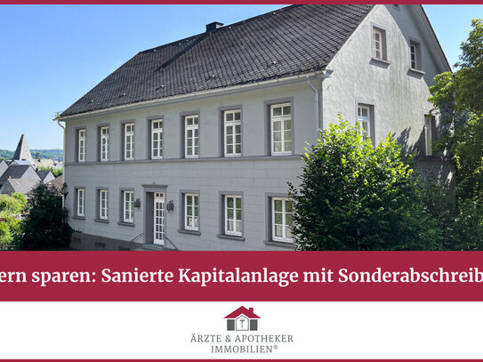 Steuern sparen: Sanierte Kapitalanlage mit Sonderabschreibung!