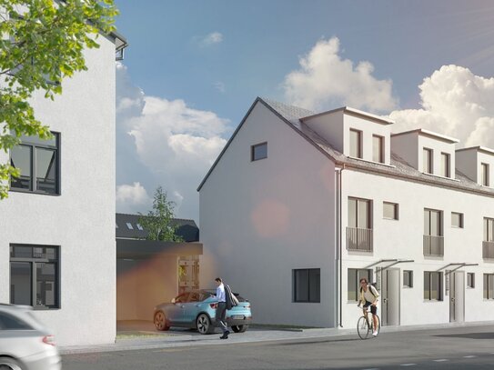 Sofort bezugsbereit: *Energieklasse A+*/ Exklusives Townhaus mit Garten & Sonnenbalkon