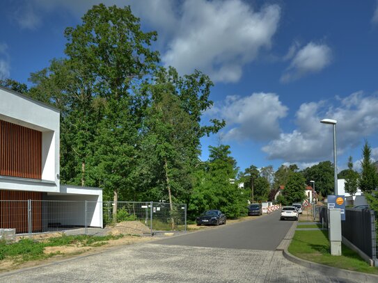 Baugrundstück für moderne Bauhausarchitektur