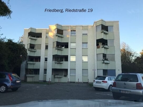 2 Zimmer Wohnung - frei ab 01.02.25! Friedberg, Nähe Burgfeld