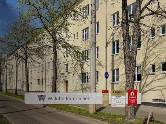 Erstbezug nach Sanierung, 2-Raum-Wohnung mit Balkon