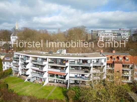 1-Zimmer-Wohnung über den Dächern Bergedorfs