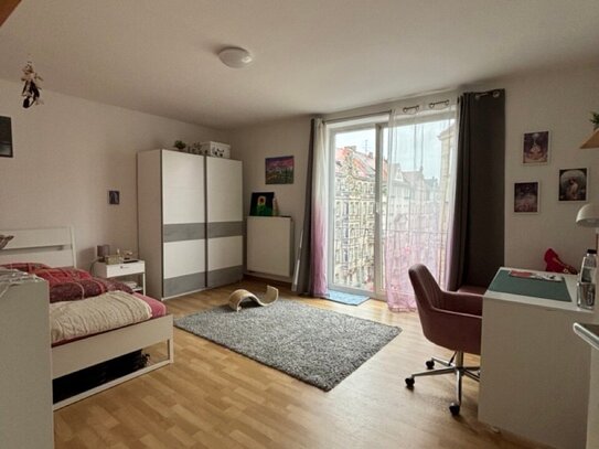 2-Zimmer-Wohnung mit zwei Balkonen in der Südstadt Fürth